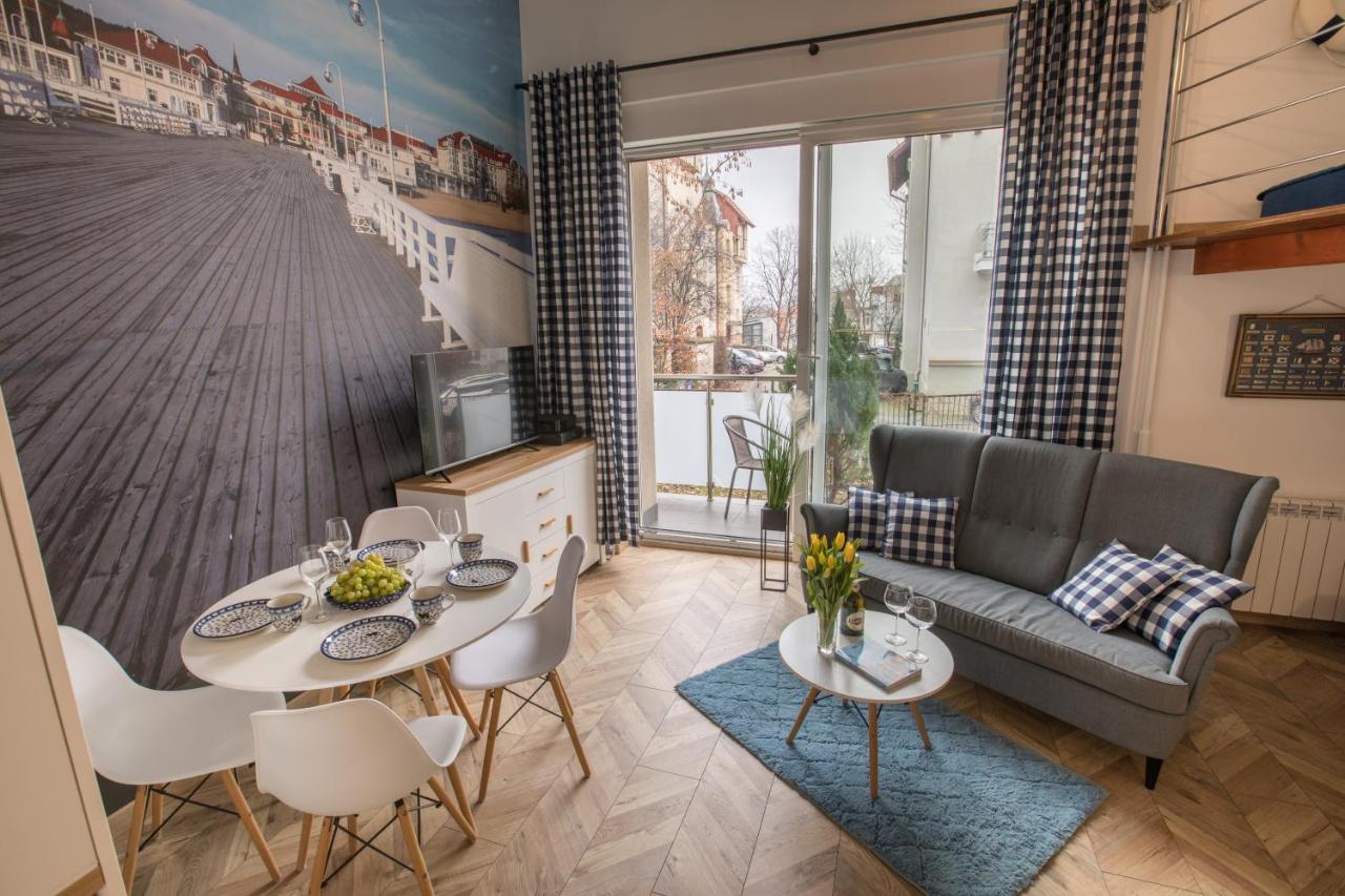 Apartament Chopina 5 M5 - Centrum Sopotu 3 Min Do Monciaka Luaran gambar