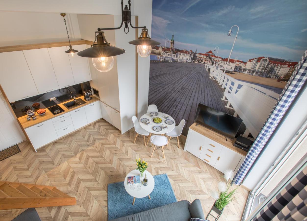 Apartament Chopina 5 M5 - Centrum Sopotu 3 Min Do Monciaka Luaran gambar