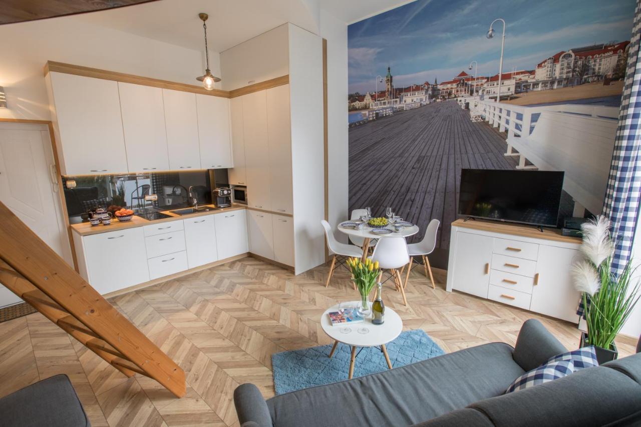 Apartament Chopina 5 M5 - Centrum Sopotu 3 Min Do Monciaka Luaran gambar